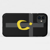 キリスト教ナザレーネのシンボル連帯と十字架 Case-Mate iPhoneケース (裏面(横))