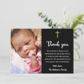 キリスト教バプテスマ《キリスト教》洗礼式や命名式聖体 サンキューカード (スタンド正面)