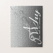 キリスト教ポスターパズルを頼んで下さい、追求して下さい、たたいて下さい ジグソーパズル (縦)