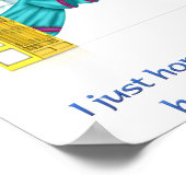 キリスト教ユーモア天国ポスター ポスター (角)