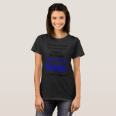 キリスト教ライフスタイル多言語シリーズイタリア語版 Tシャツ (正面フル)