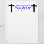 キリスト教レターヘッド レターヘッド (正面/裏面)