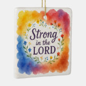 キリスト教主の芸術に強い セラミックオーナメント (右)