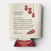 キリスト教主よ賛美よクリスマス 缶クーラー (正面)