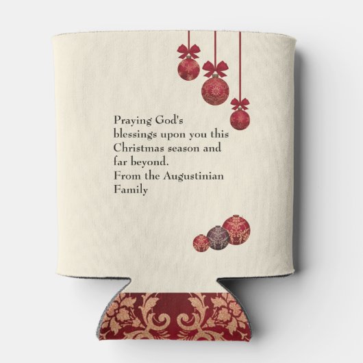 キリスト教主よ賛美よクリスマス 缶クーラー (裏面)