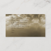 キリスト教会のJususの名刺 名刺 (裏面)