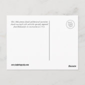 キリスト教会メラカ – 1753 ポストカード (裏面)