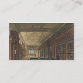 キリスト教会、illustraの図書館のインテリア 名刺 (裏面)
