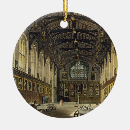 キリスト教会、illustratioのホールのインテリア セラミックオーナメント (正面)