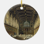 キリスト教会、illustratioのホールのインテリア セラミックオーナメント (裏面)