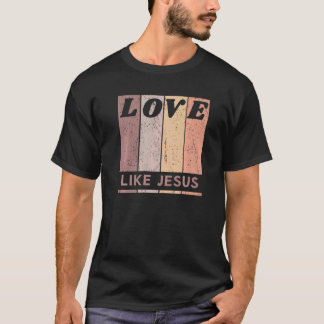 キリスト教信仰とキリスト教信仰を越える愛 Tシャツ