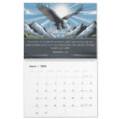 キリスト教信仰と勇気付けられる2025年カレンダー カレンダー (3月 2026)