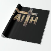 キリスト教信仰と十字架 – キリスト教信仰 ラッピングペーパー (アンロールド)