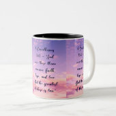 キリスト教信仰に基づくデザイン ツートーンマグカップ (正面右)