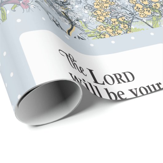 キリスト教信仰の主と軽い贈り物 ラッピングペーパー (ロールコーナー)