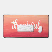 キリスト教信仰の感謝紅葉パターン デスクマット (キーボード&マウス)