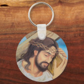 キリスト教信仰イエス・キリスト キーホルダー (裏面)