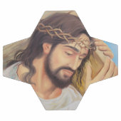 キリスト教信仰イエス・キリスト サッカーボール (フラット)