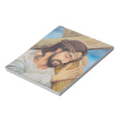 キリスト教信仰イエス・キリスト ノートパッド (回転)