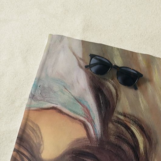 キリスト教信仰イエス・キリスト ビーチタオル (インサイチュ)