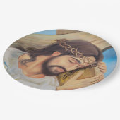 キリスト教信仰イエス・キリスト ペーパープレート (アングル)