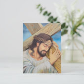 キリスト教信仰イエス・キリスト ポストカード (スタンド正面)