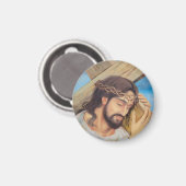 キリスト教信仰イエス・キリスト マグネット (正面/裏面)