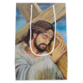 キリスト教信仰イエス・キリスト ミディアムペーパーバッグ (裏面)