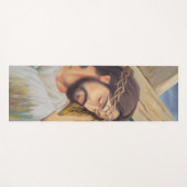 キリスト教信仰イエス・キリスト ヨガマット (正面(横))