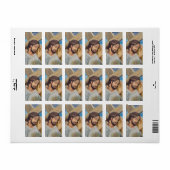 キリスト教信仰イエス・キリスト ラベル (フルシート)