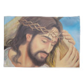 キリスト教信仰イエス・キリスト 枕カバー (裏面)