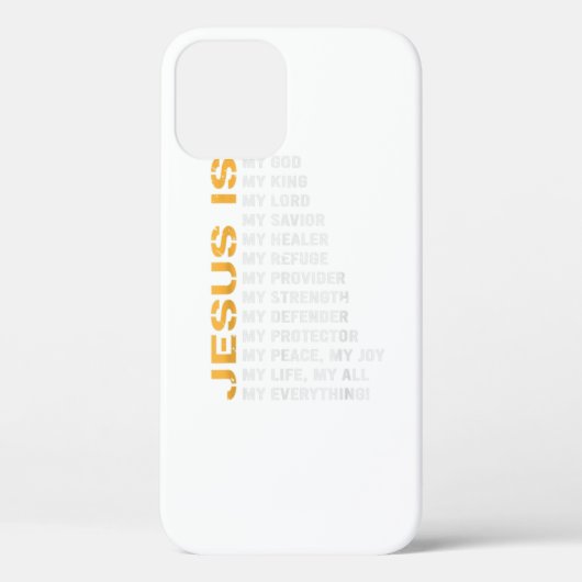 キリスト教信仰イエス・ラバーギフト・イエス Case-Mate iPhoneケース (裏面)