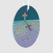 キリスト教信仰クロス オーナメント (正面)