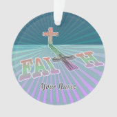 キリスト教信仰クロス オーナメント (正面)