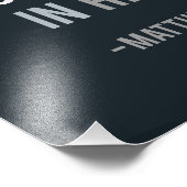 キリスト教信仰バイブル聖句マタイ10:28真理 フォトプリント            (角)