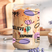 キリスト教信仰名前をカスタムする ガラス缶
