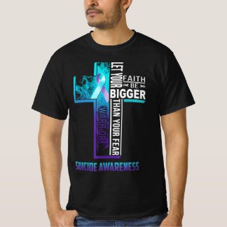 キリスト教信仰引用文精神保健自殺Pr Tシャツ