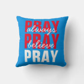 キリスト教信仰感動的の言葉装飾用クッション クッション (裏面)