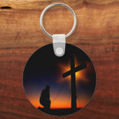 キリスト教信仰 キーホルダー (正面)