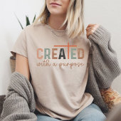 キリスト教信仰Tシャツ – 目的を持って作成 トライブレンドＴシャツ