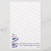 キリスト教信者は汝を覆う 便箋 (正面)