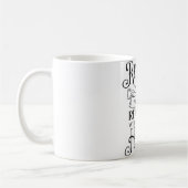 キリスト教信者感動的 コーヒーマグカップ (左)