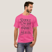 キリスト教信者感動的 Tシャツ (正面フル)