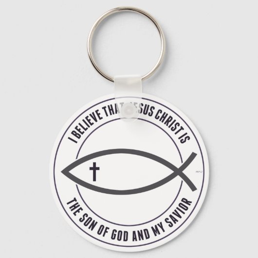 キリスト教信者 キーホルダー (正面)