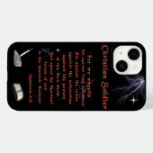 キリスト教兵士 Case-Mate iPhoneケース (裏面 (横))