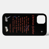 キリスト教兵士 Case-Mate iPhoneケース (裏面 (横))