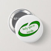 キリスト教内部の聖霊 缶バッジ (正面&裏面)
