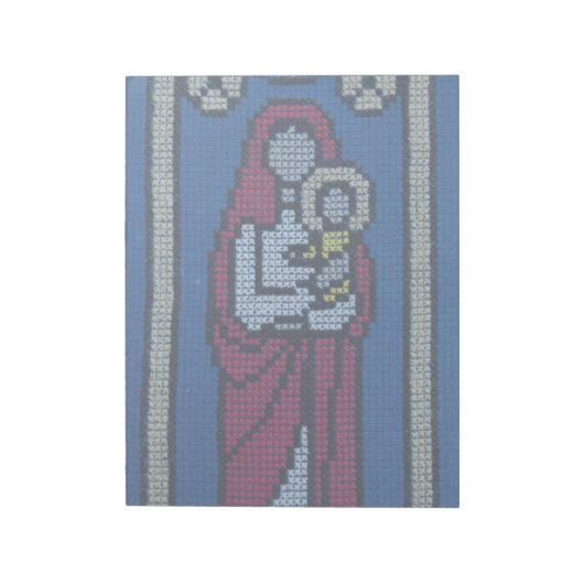 キリスト教刺繍 ノートパッド (回転)