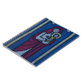 キリスト教刺繍 ノートブック (左側)