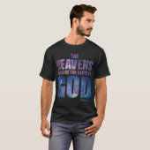キリスト教創造銀河系聖句天国宣言Gl Tシャツ (正面フル)